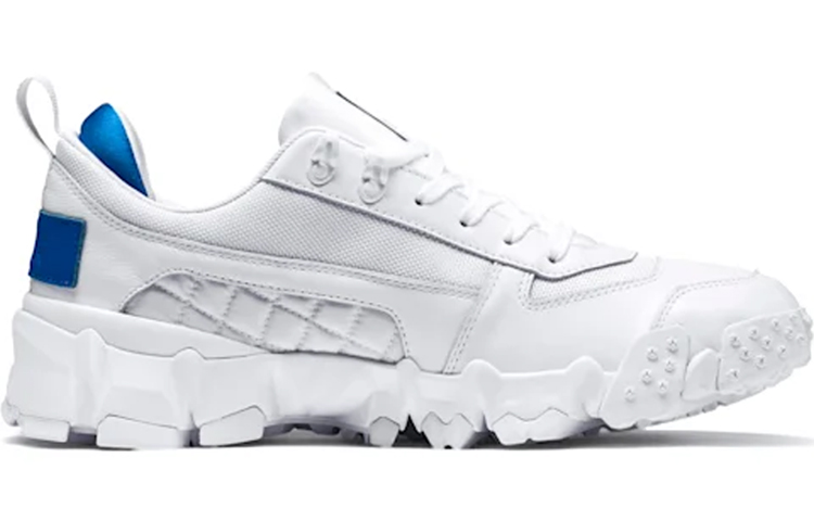 PUMA Trailfox Leather White Blue Yellow