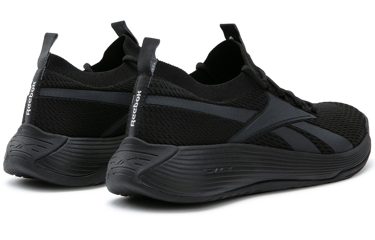 Reebok Dmx Comfort Abrasion Resistant Low top Running Shoes Unisex Black