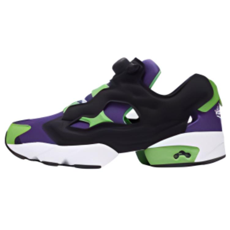 Reebok Instapump Fury Textile, Synthetic Leather, TPU Cushioning Breathable Low top Casual Running Shoes Unisex