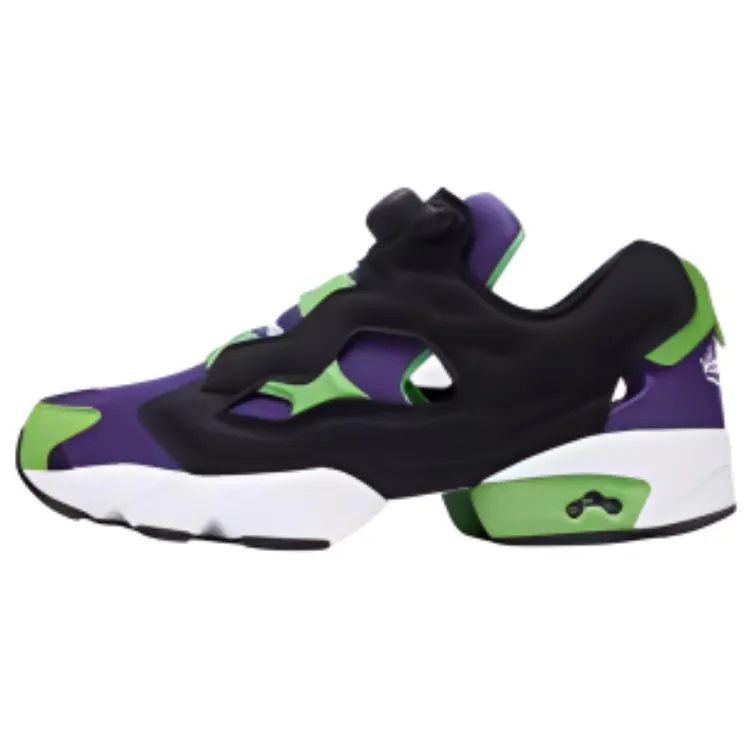 Reebok Instapump Fury Textile, Synthetic Leather, TPU Cushioning Breathable Low top Casual Running Shoes Unisex