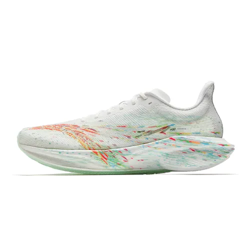 Anta Low top Nitrogen Technology Training Racing Running Shoes Men's White Green