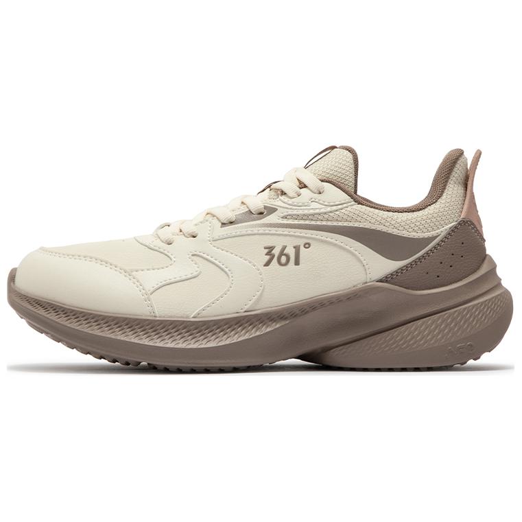 361° Slip Resistant And Abrasion Resistant Coverage Low top Casual Running Shoes Women’s Beige Brown