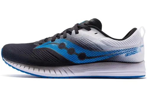 Saucony Fastwitch Flying Spirit 9 Slip Resistant Support Lightweight Low top Running Shoes Men's Black White