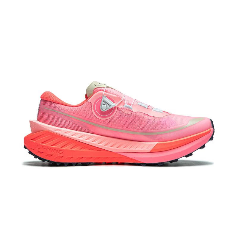 Li Ning De Lucas PRO Cushioning Slip Resistant Rebound Low top Running Shoes Women’s Pink