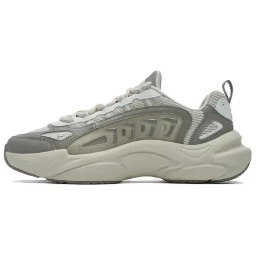 FILA FUSION SKY TRAIL DX Fishbone Head Textile, Synthetic Leather Cushioning Abrasion Resistant Breathable Low top