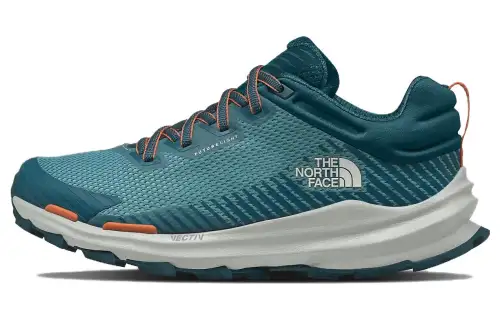 THE NORTH FACE Vectiv Fastpack Futurelight Slip Resistant Abrasion Resistant Low top Outdoor Shoes Women's Blue Green