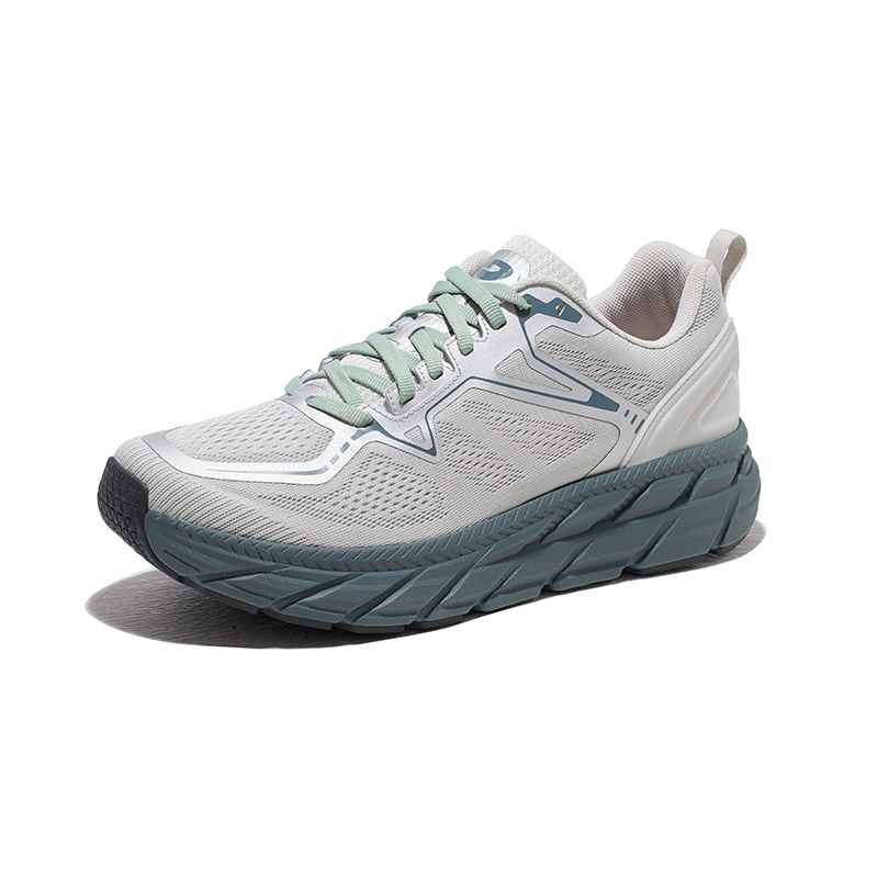 HOT POTATO Abrasion Resistant, Breathable, Lightweight Low top Casual Running Shoes Unisex Silver Gray