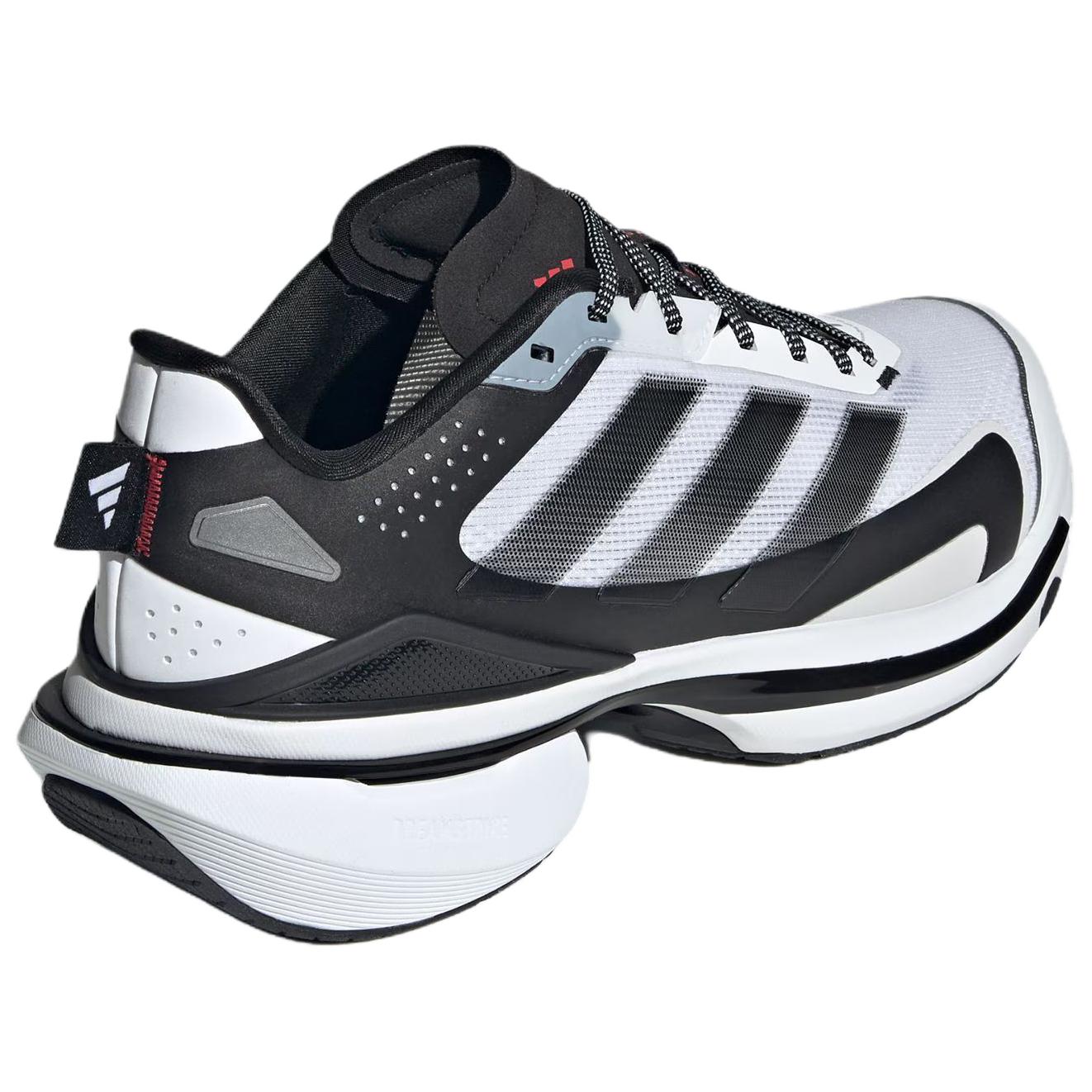 Adidas MTS Fabric Abrasion Resistant Low top Running Shoes Unisex White Black