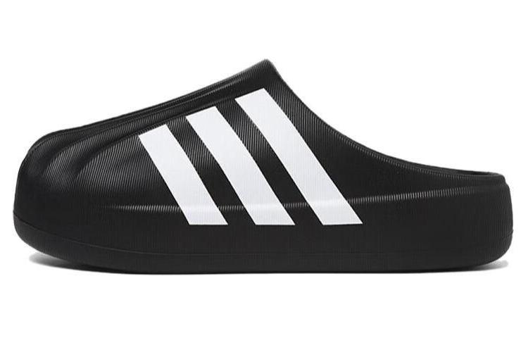 Adidas Originals adifom superstar mule three -leaf shell shell shell head half -bag EVA Baotou slippers men's same black and white