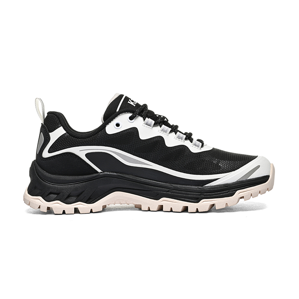 Kappa Slip Resistant Abrasion Resistant Low top Casual Functional Shoes Unisex Black White