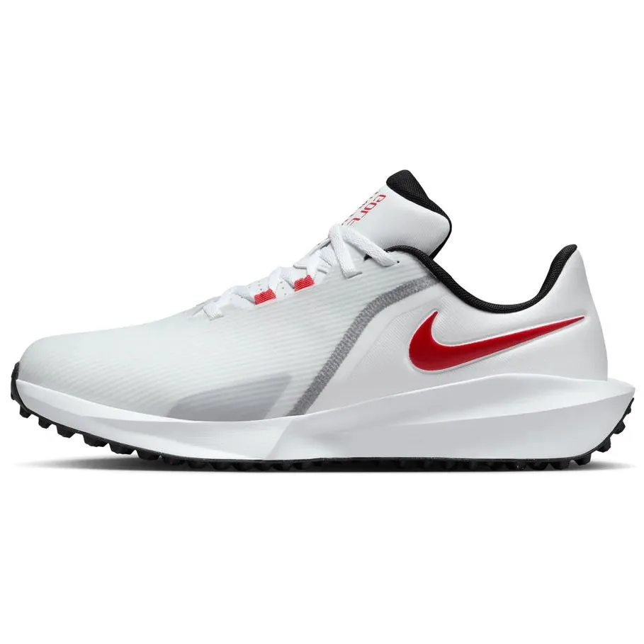 Nike Slip Resistant Abrasion Resistant Low top Golf Shoes Men's White