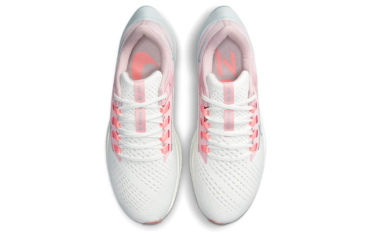 Женские кроссовки Nike Pegasus 38 (белый / розовый) — 帆白/海釉粉 — фото 4