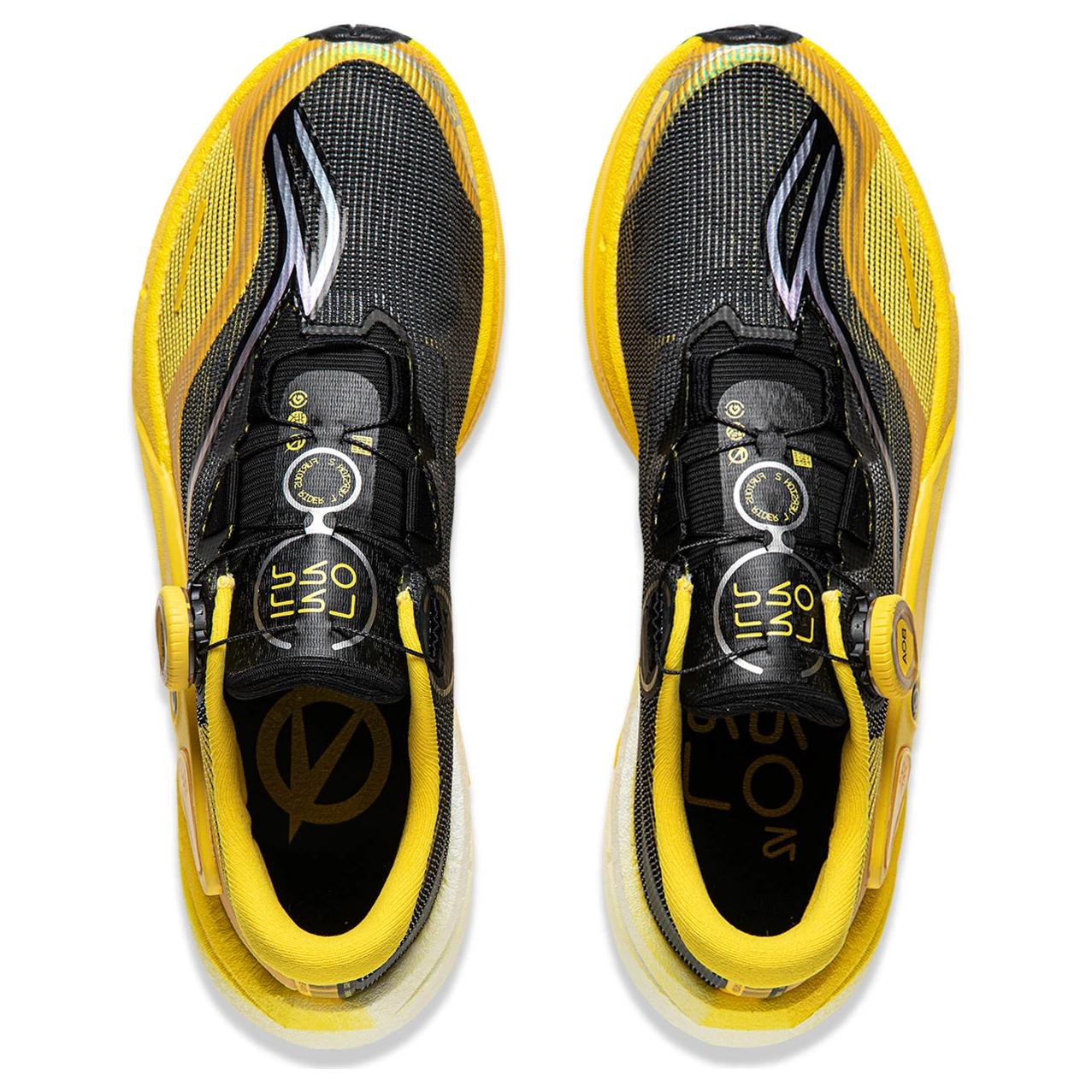 Li Ning Furious Rider 7.0 PRO V2 Running Shoes Men’s Low Top Black/Lemon