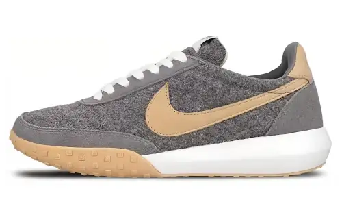 Nike Roshe Waffle Racer Premium Cool Grey Vachetta Tan Women's