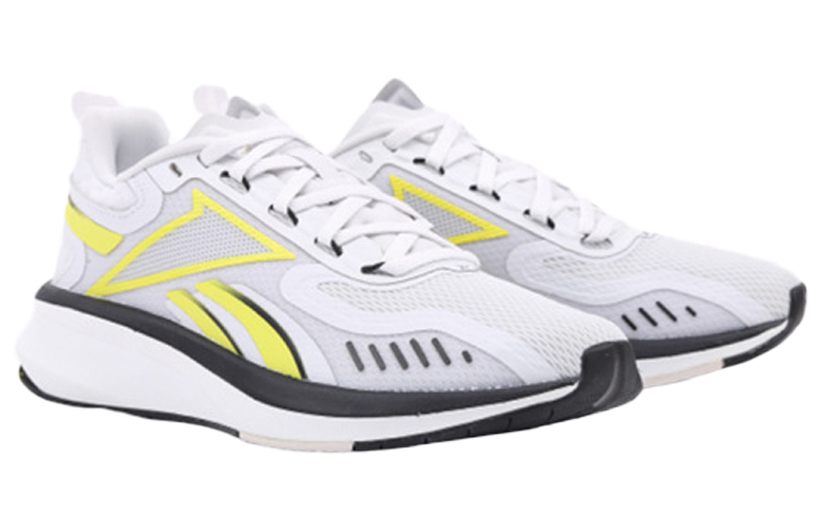 Кроссовки Reebok Fusium Run 20 (бело-желтые) — Белыйжёлтый — фото 3