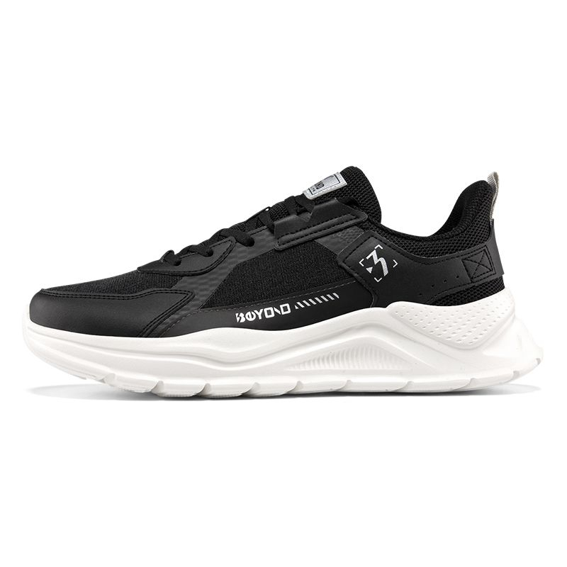 361° Cushioning Breathable Low top Running Shoes Men’s Black White