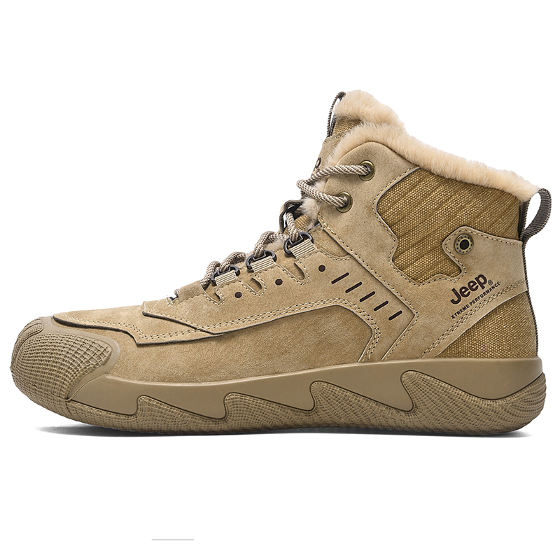 Jeep Mid top Outdoor Shoes Men’s Khaki