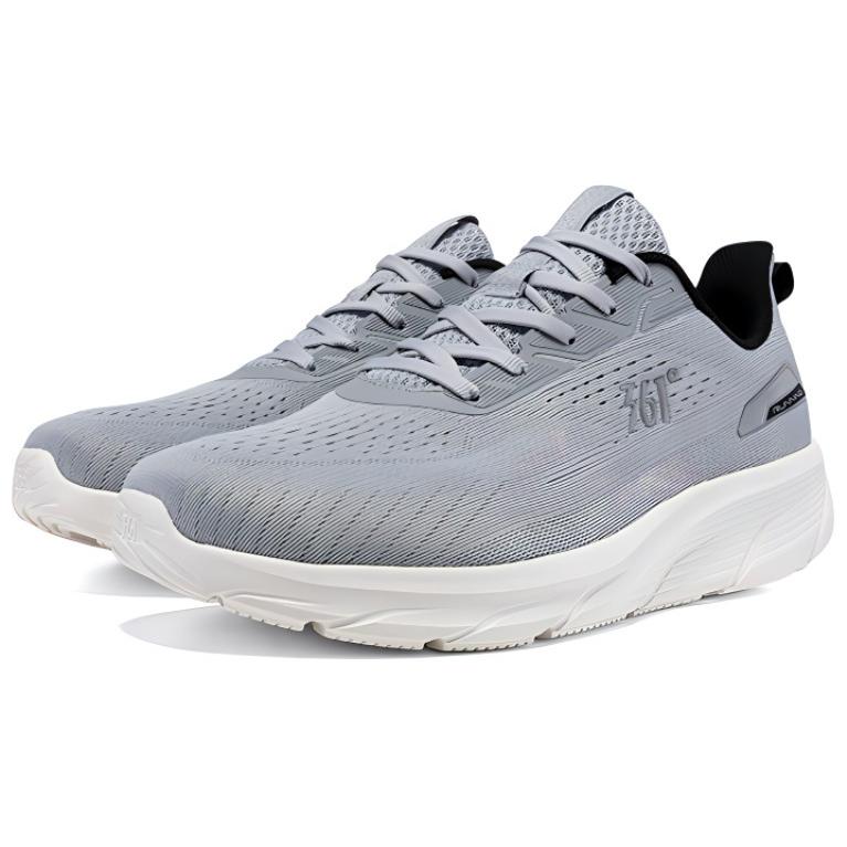 361° Cushioning, Wear Resistant Low top Running Shoes Men’s Gray White