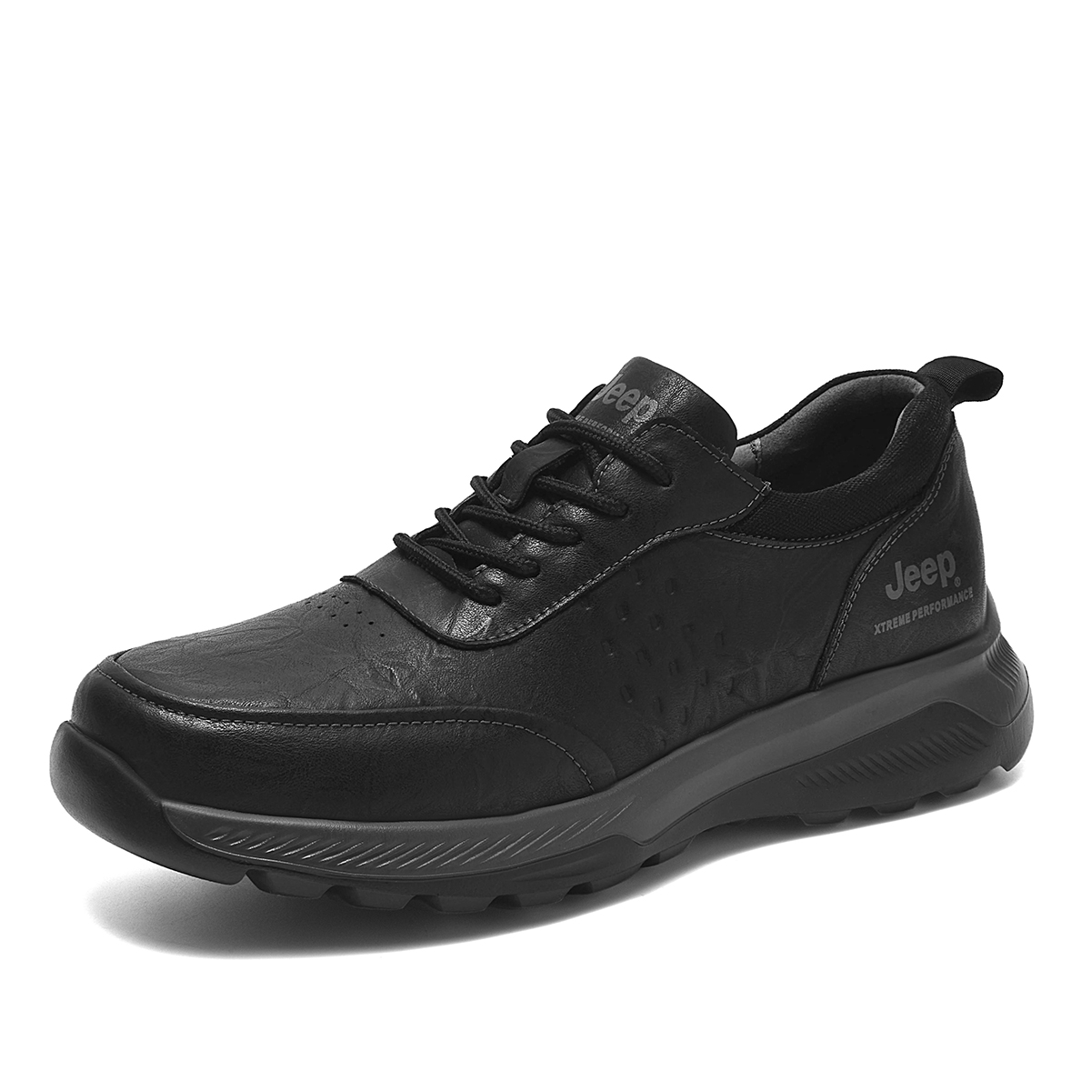 Jeep Wear resistant And Lightweight Low top Outdoor Shoes Men’s Black