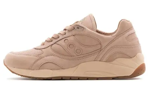 Saucony Shadow 6000 Sports Cushioning, Wear Resistant Low top Running Shoes Men's Gray Brown