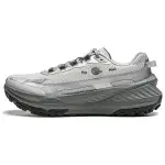 Li Ning Slip Resistant Abrasion Resistant Support Low top Running Shoes Women's Silver Gray
