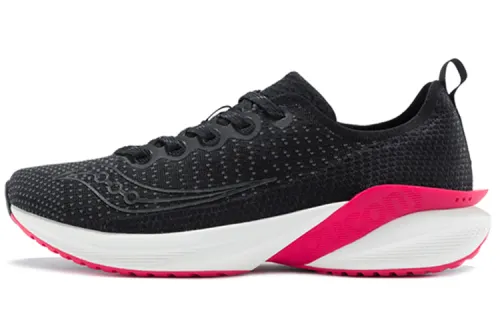 Saucony Coyote Running Shoes Men's Low Top Black Red