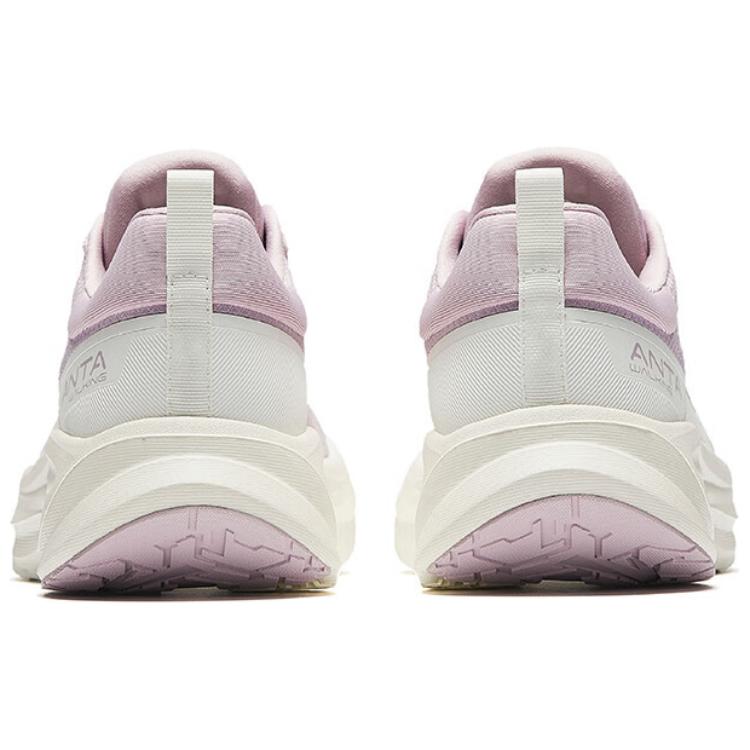 Anta Le Dao Lightweight Cushioning Lightweight Cushioning Low top Casual Running Shoes Women’s Pink White