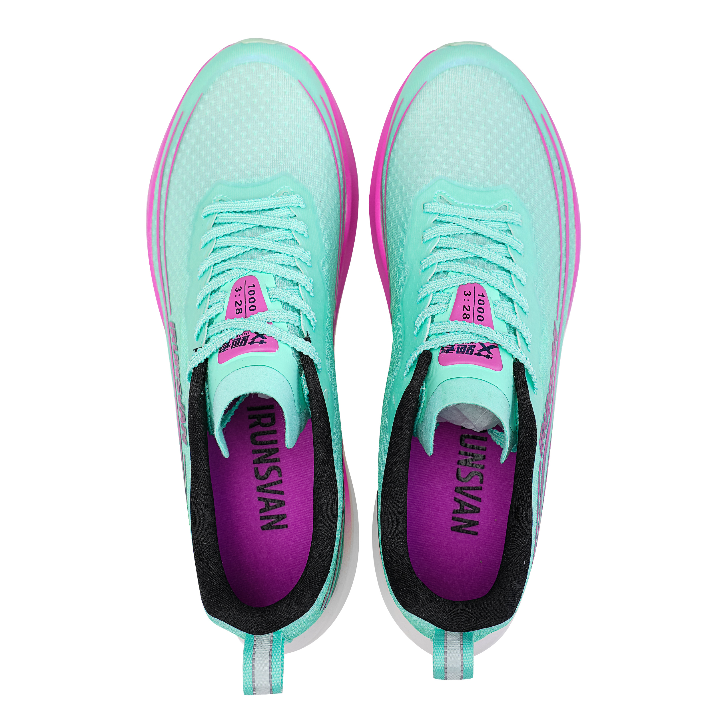 IRUNSVAN Low top Running Shoes Unisex Larkspur And Spring Explorer
