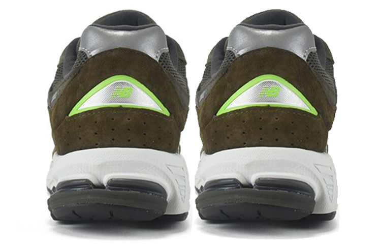 Кроссовки New Balance 2002R (хаки) — фото 4