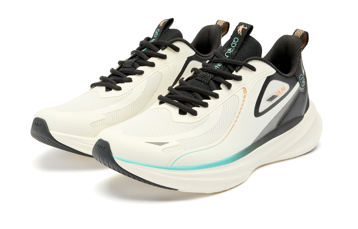 QIAODAN Comfort Elastic 2.0 Cushioning Slip Resistant Abrasion Resistant Breathable Coverage Height Increasing Rebound