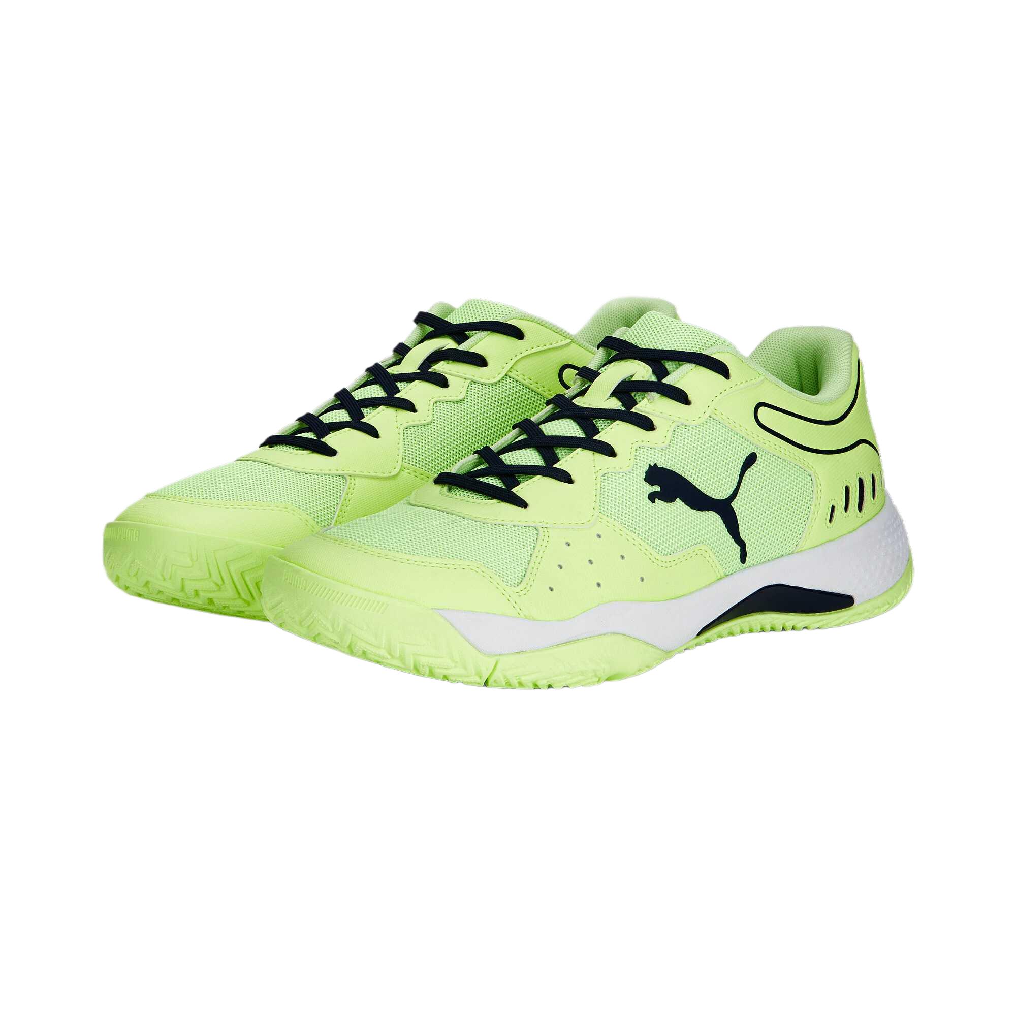 PUMA Comfortable Slip Resistant Abrasion Resistant Low top Running Shoes Men’s Green