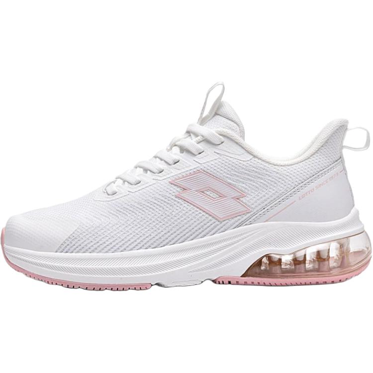 LOTTO Slip Resistant Abrasion Resistant Low top Running Shoes Women’s White Pink