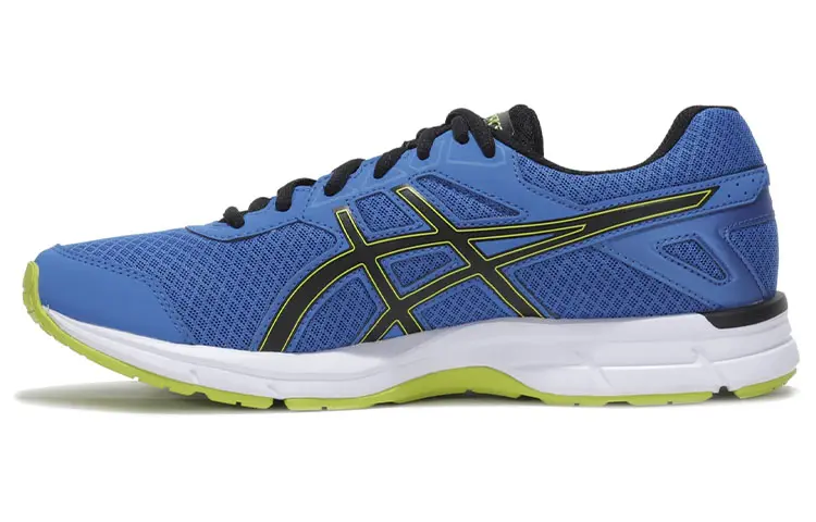 Asics Gel Galaxy 9 Abrasion Resistant Breathable Low top Running Shoes Men's Blue Black