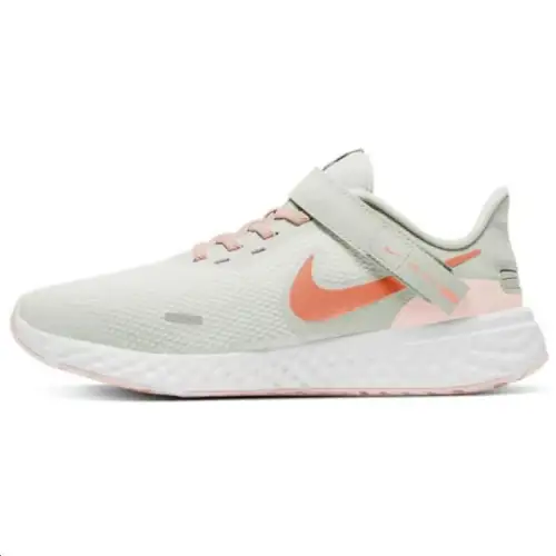 Nike Revolution 5 Flyease Sumit White Crimson Bliss Women's Wide