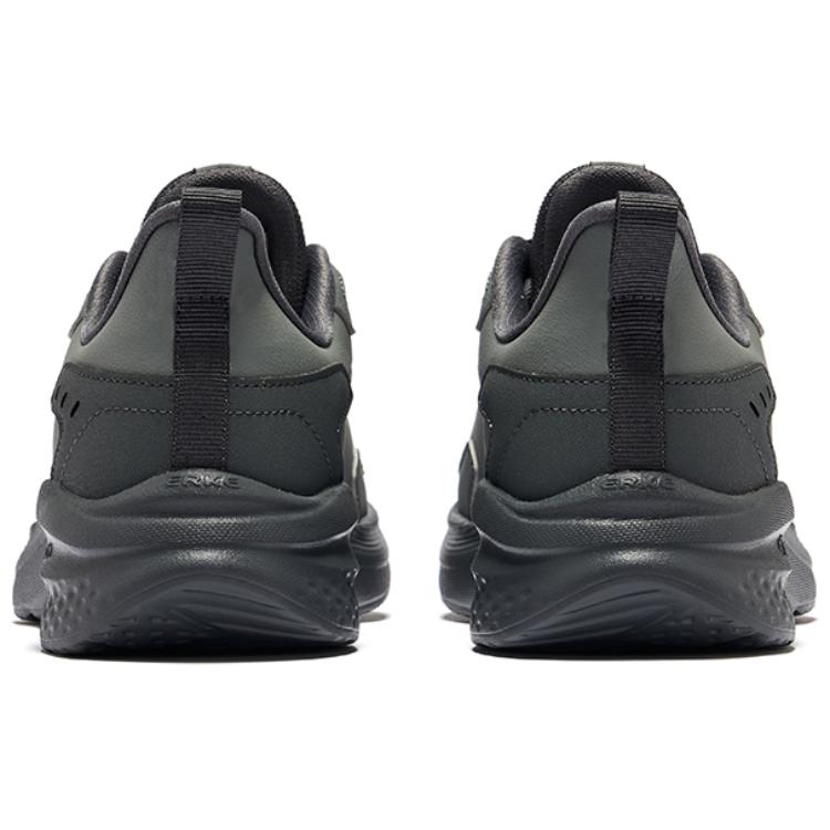 Erke Treat Yourself Cushioning Slip Resistant Low top Running Shoes Men’s Steel Gray Carbon Gray