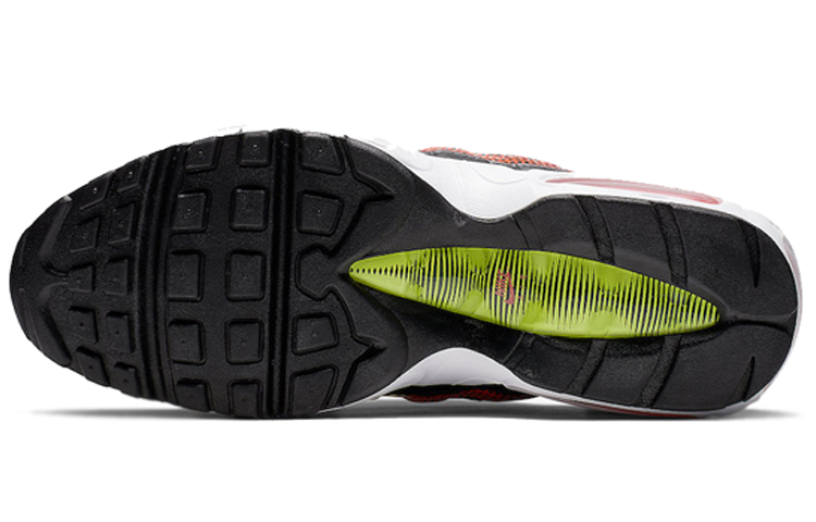 Мужские кроссовки Nike Air Max 95 OG SE (черно-красно-зеленый) — Чёрный / красный / зелёный — фото 5