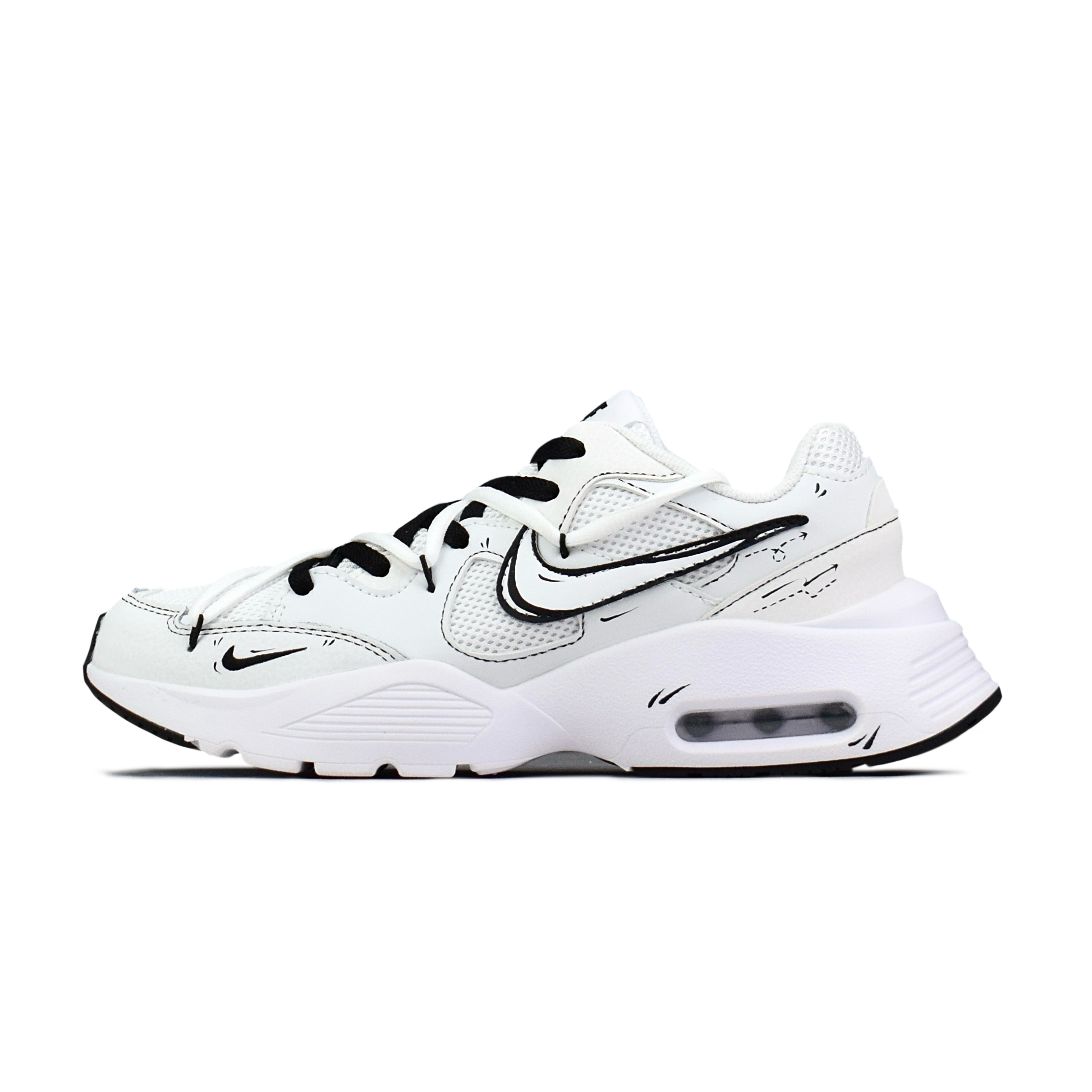 Nike Air Max Fusion Low top Running Shoes Women’s White