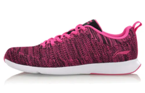 Li Ning Textile Slip Resistant Abrasion Resistant Low top Running Shoes Women's