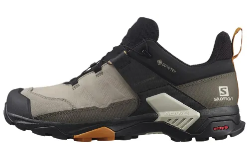 SALOMON X Ultra 4 Leather Gore Te Fashion Slip Resistant, Abrasion Resistant, Waterproof, And Supported Low top