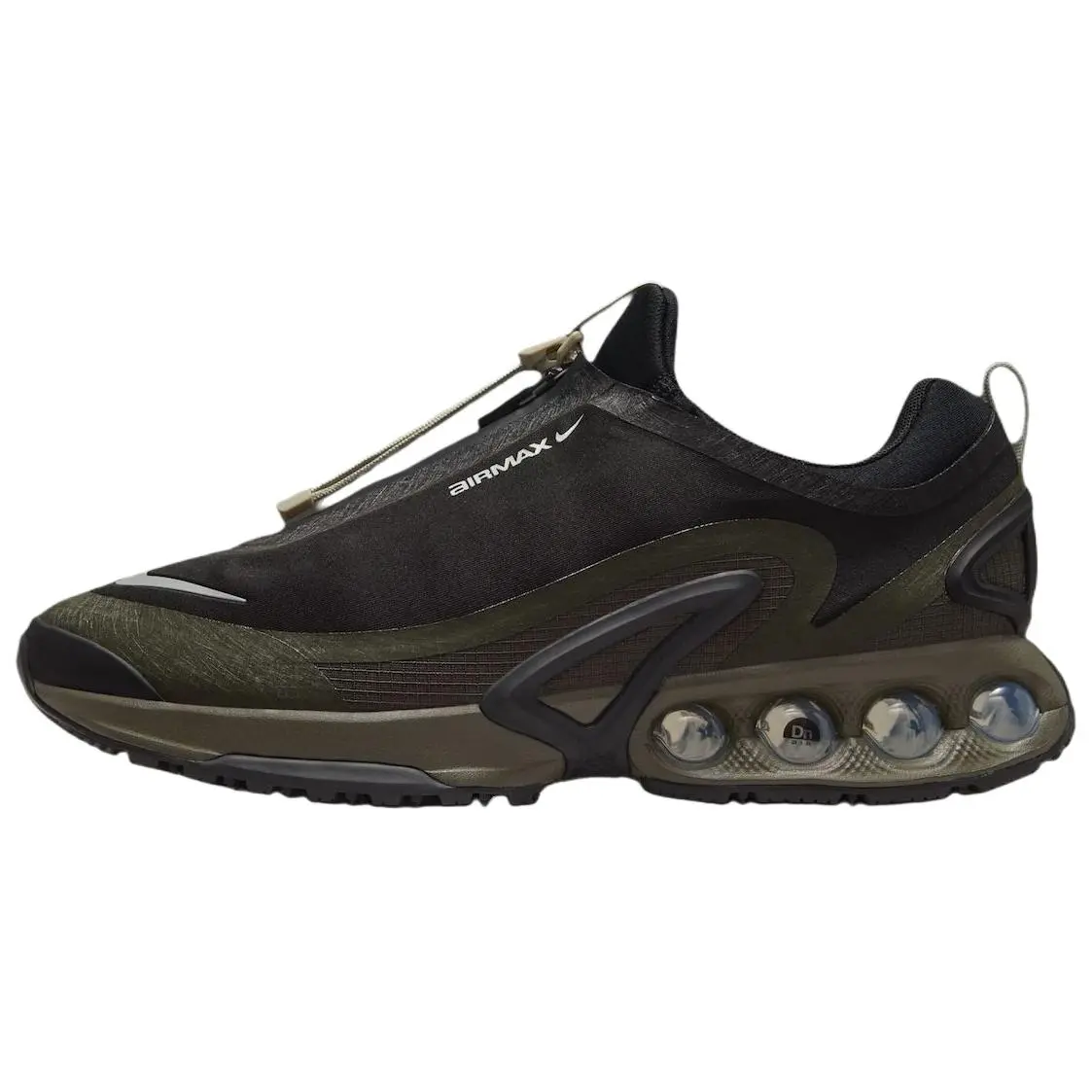 Nike Air Max Dn Rubber Casual Running Shoes Unisex Black Green