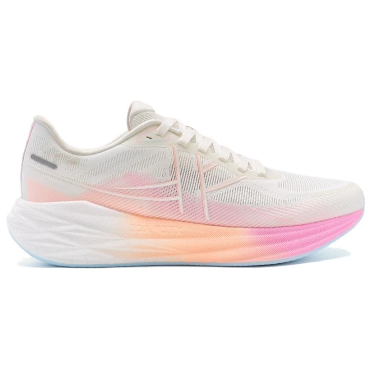 XTEP Xuan Speed 5.0 Slip Resistant Abrasion Resistant Low top Running Shoes Women’s White Pink