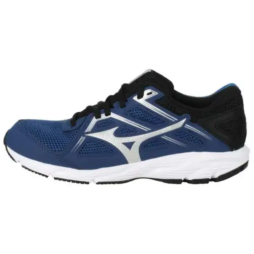 Mizuno Spark 8 Abrasion Resistant Breathable Low top Running Shoes Men's Black Blue
