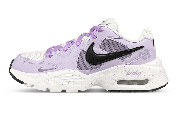 Nike Air Max Fusion Low top Running Shoes Women’s White Purple