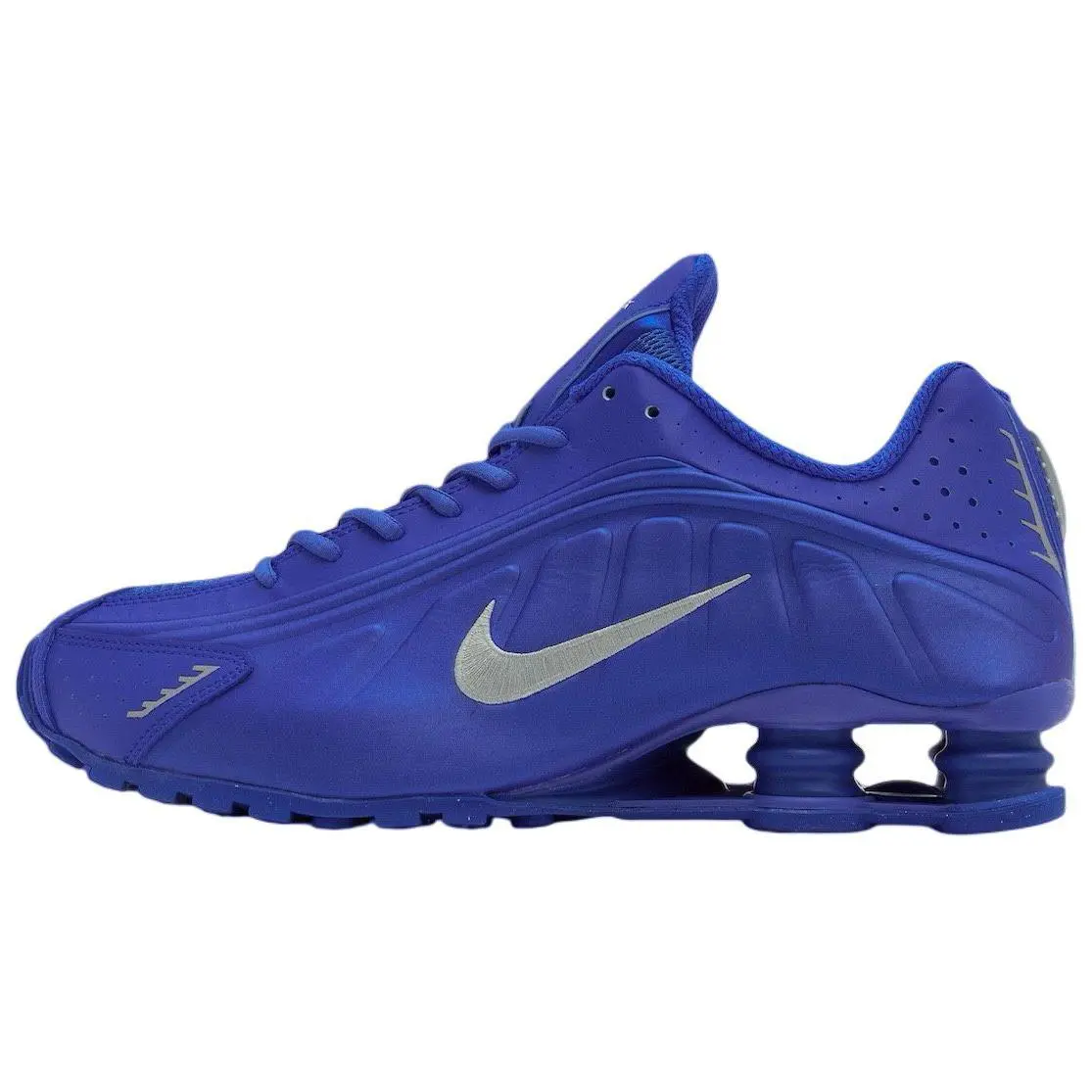 Nike Shox R4 Low top Casual City Commuting Running Shoes Women's Blue
