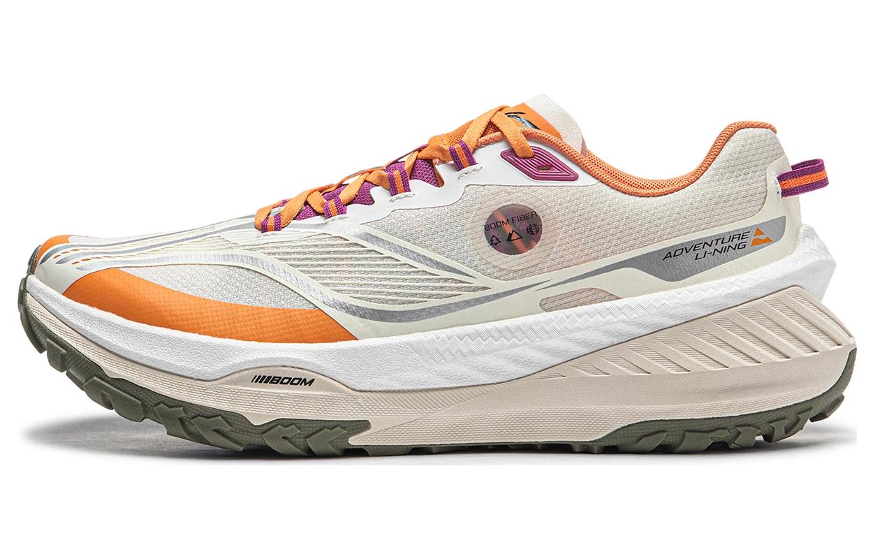 Li Ning Dilu Abrasion Resistant Rebound Low top Running Shoes Women’s Ecru