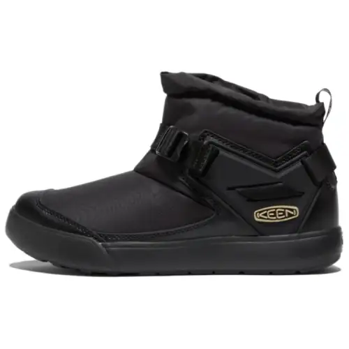 Keen Hoodromeo Mini Comfortable Round Toe Mid top Outdoor Shoes Women's Black