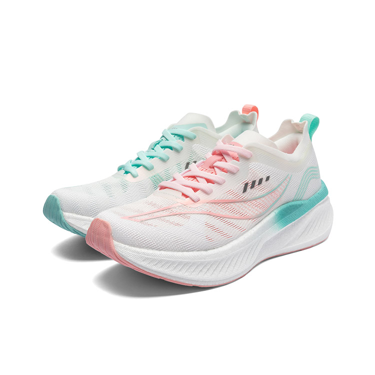 LPMX Low top Carbon Plate Running Shoes Women’s Pink Green Mismatched