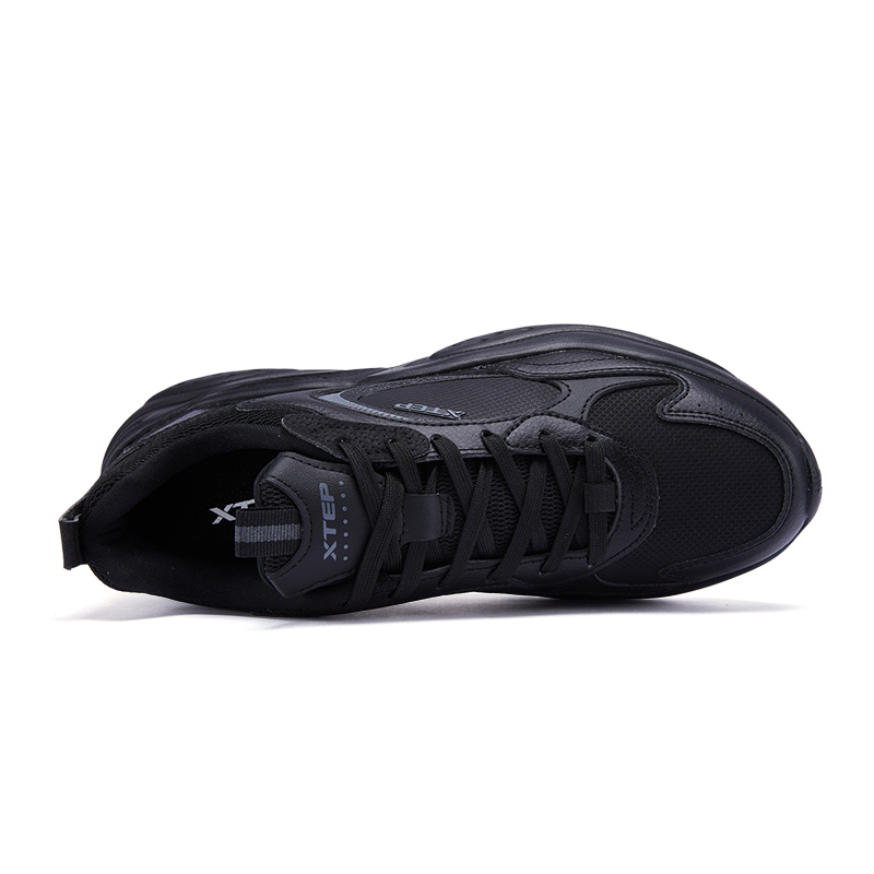 XTEP Cushioning Slip Resistant Abrasion Resistant Breathable Lightweight Rebound Low top