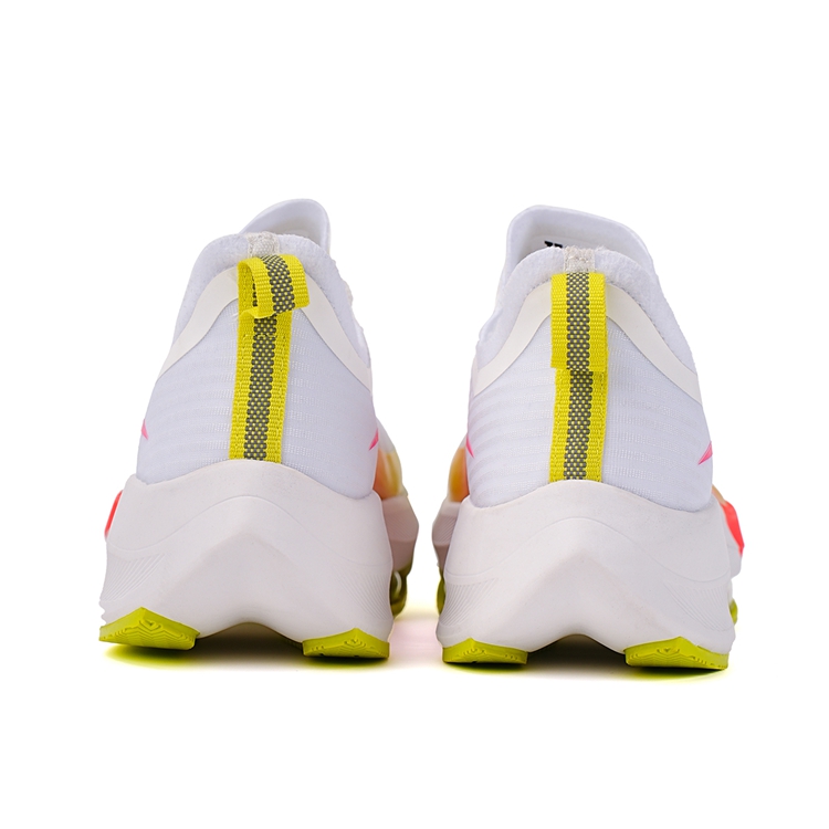 VOIT Low top Air Cushion Running Shoes Unisex White Rainbow