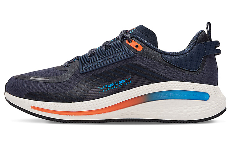 361° Fashion Breathable, Lightweight, Slip Resistant Low top Running Shoes Men’s Ink Blue